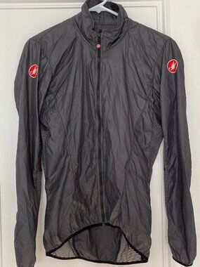 Castelli Aria Shell Cycling Jacket - Dark Gray